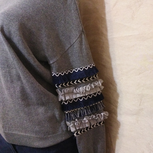 A.N.A Embroidered Knit Sweater - Picture 3 of 10